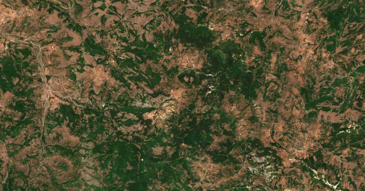 Satelitska karta: Pijavec