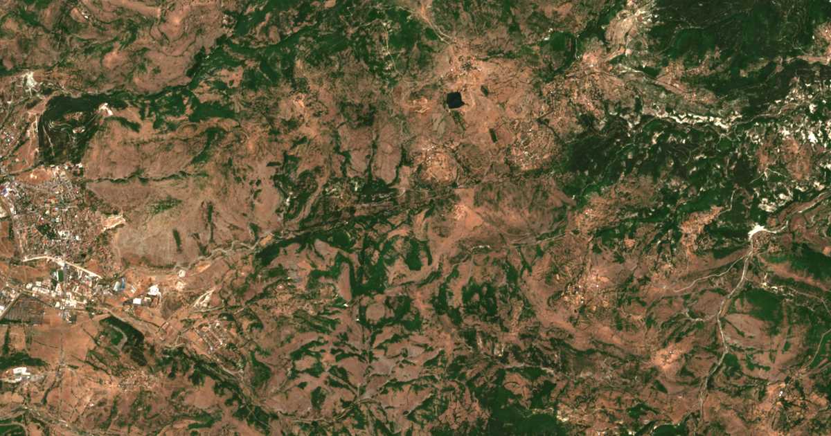 Satelitska karta: Plešinci