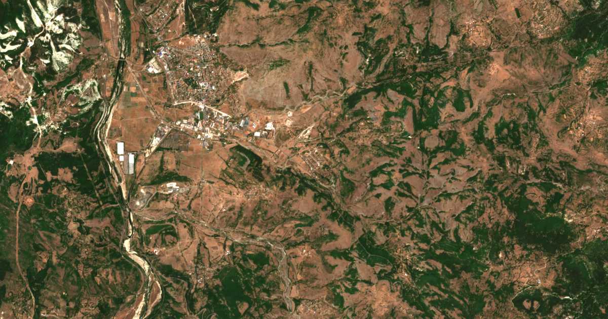 Satelitska karta: Sokolino