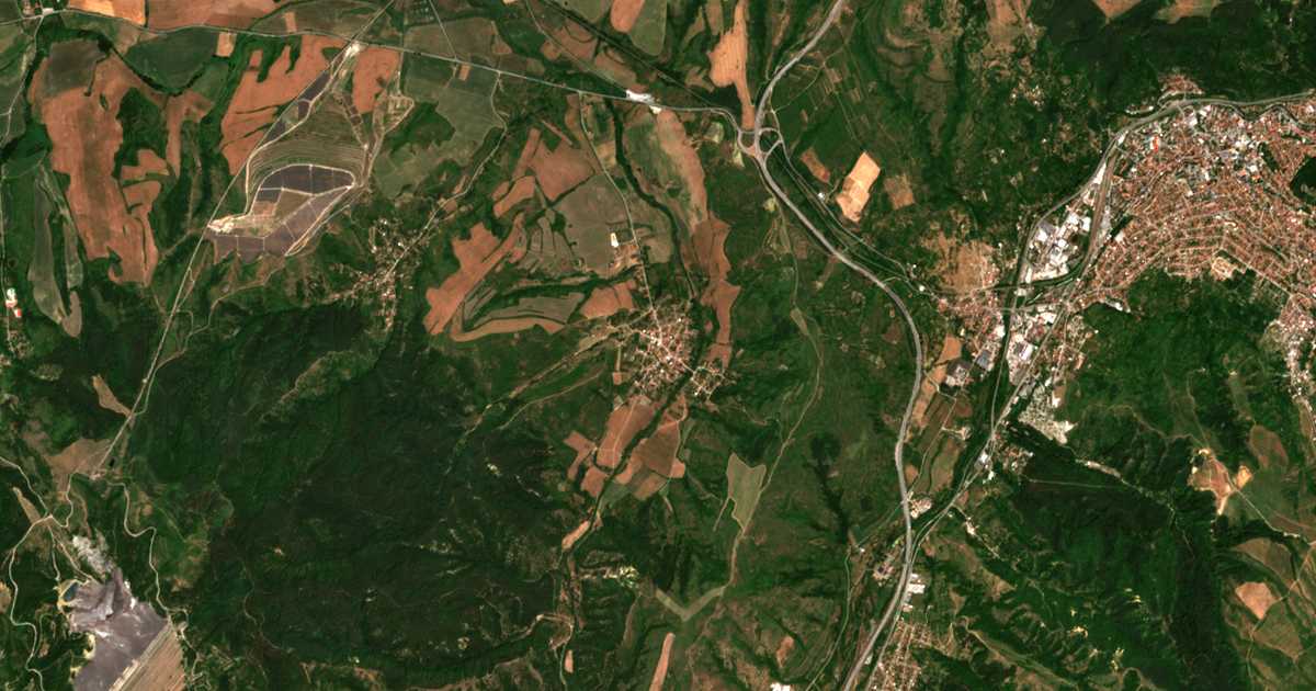 Satelitska karta: Balanovo