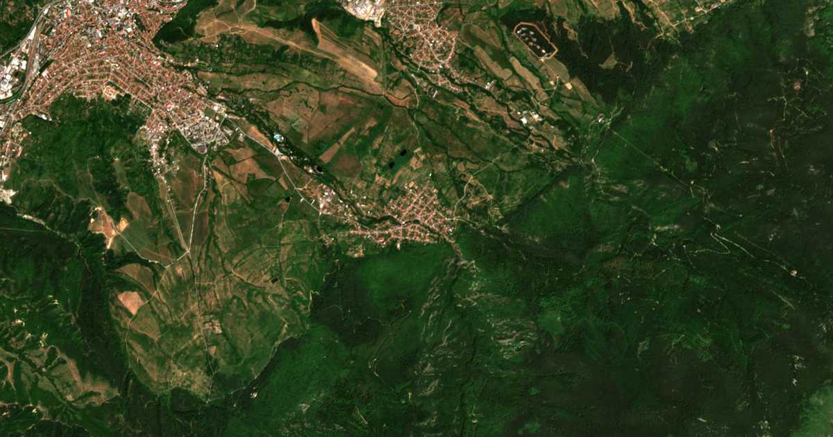 Satelitska karta: Bistrica