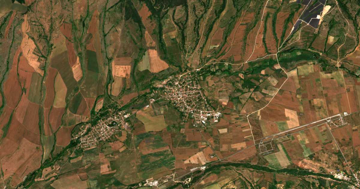 Satelitska karta: Krajnici
