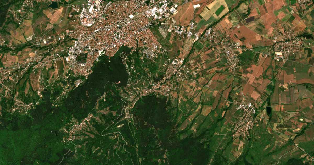 Satelitska karta: Slokoštica