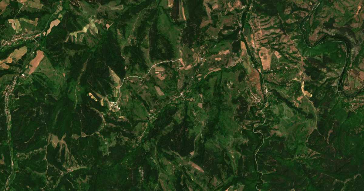 Satelitska karta: Eremija