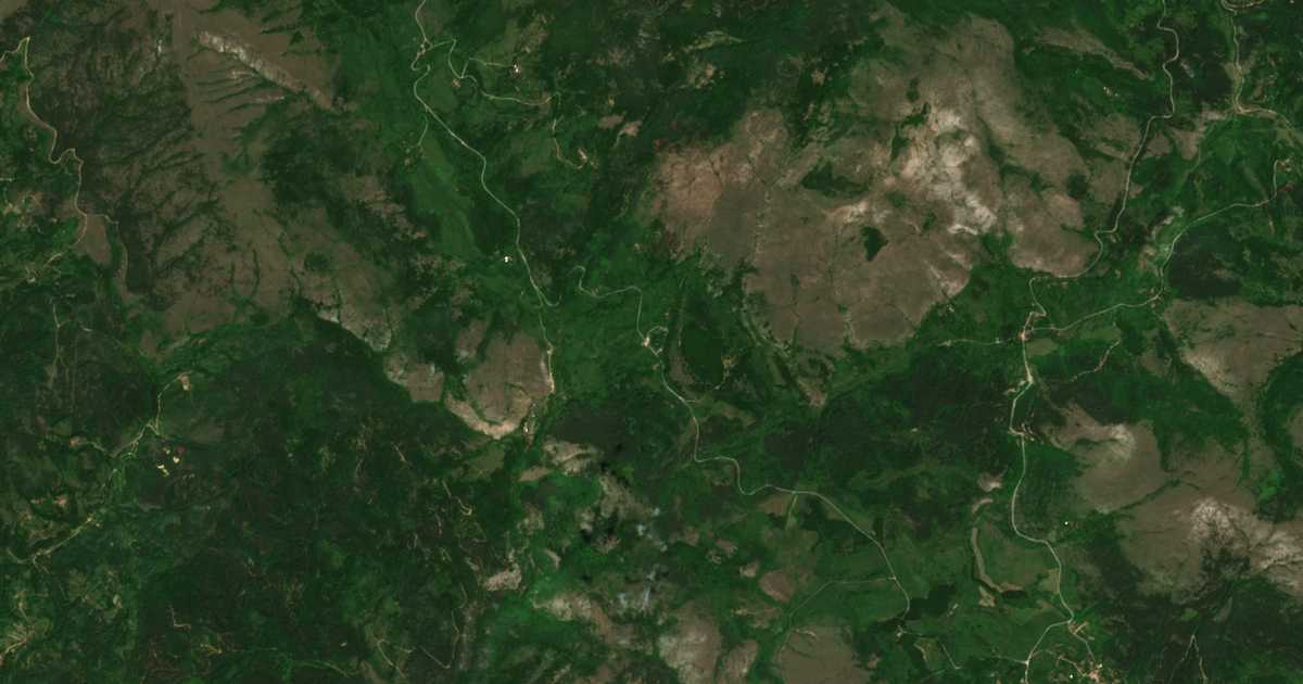 Satelitska karta: Dolni Koriten