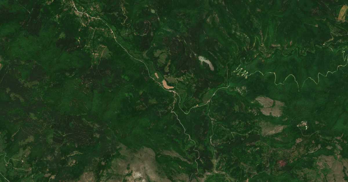 Satelitska karta: Gabreševci