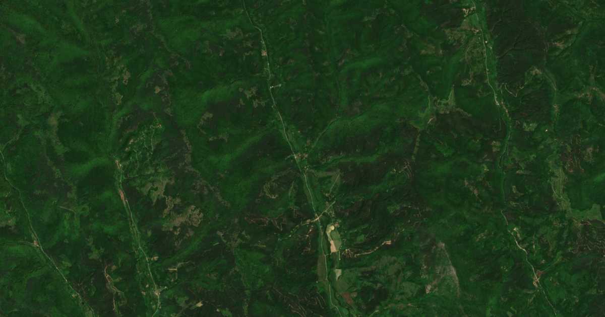 Satelitska karta: Kosovo