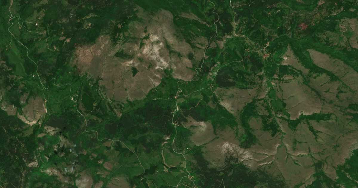 Satelitska karta: Sušica