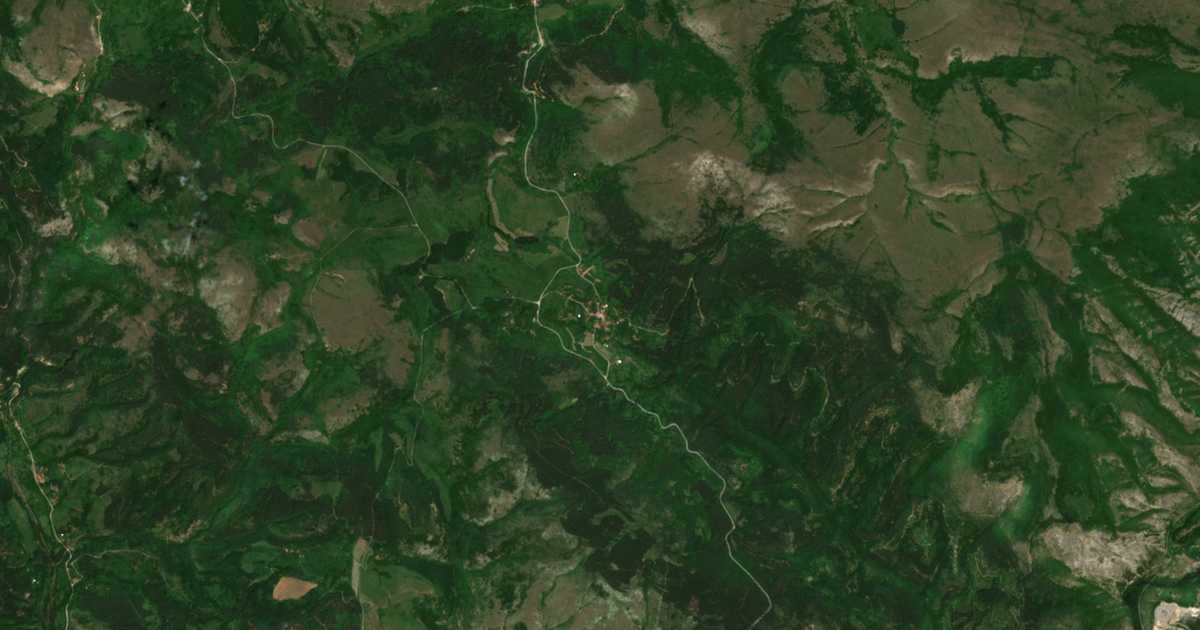 Satelitska karta: Zlogoš