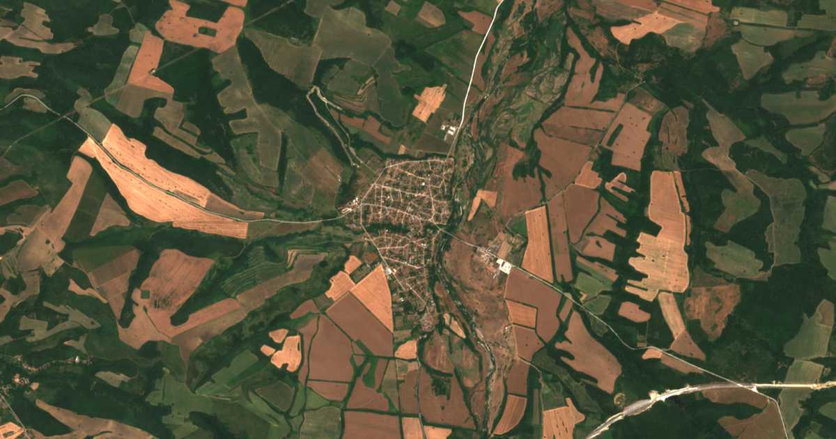 Satelitska karta: Dermanci