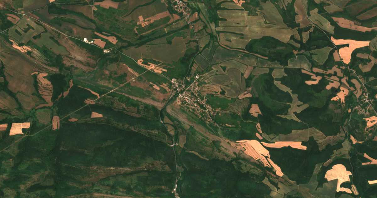 Satelitska karta: Rumjancevo