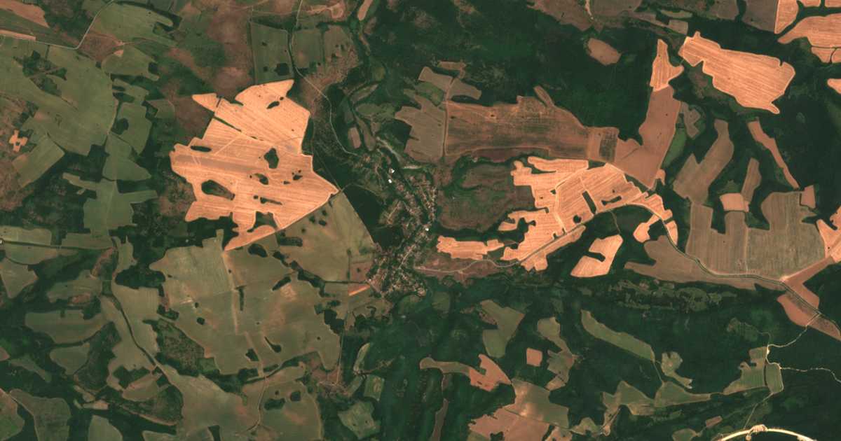 Satelitska karta: Dragana