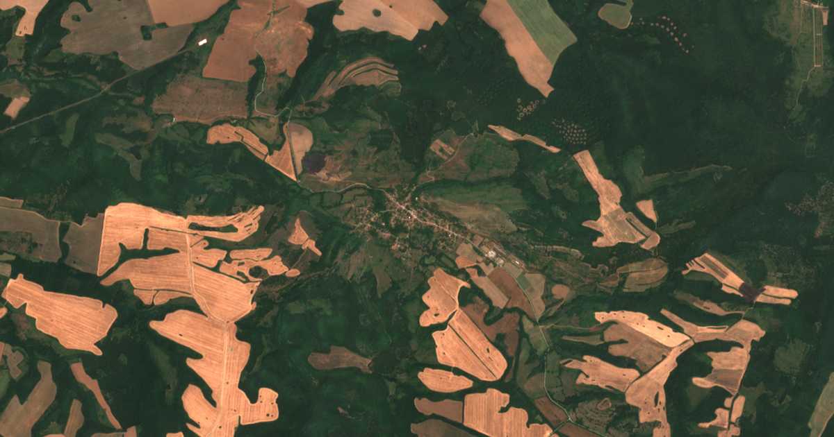 Satelitska karta: Katunec