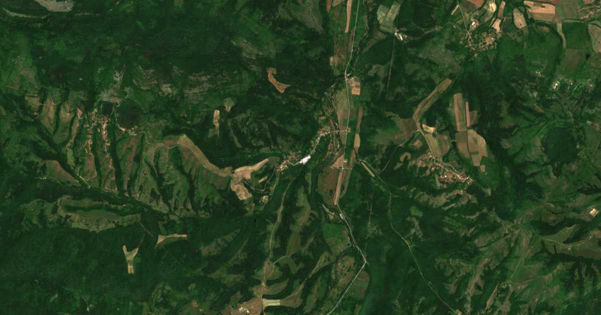 Satelitska karta: Komarevo