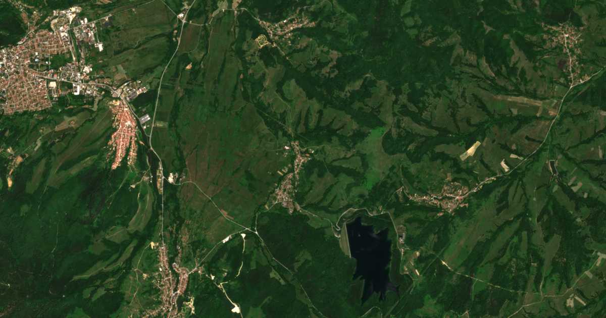 Satelitska karta: Jagodovo