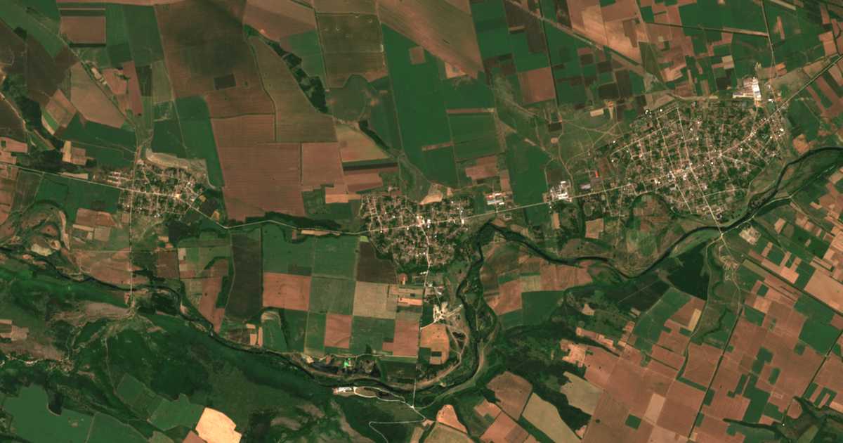 Satelitska karta: Gromšin