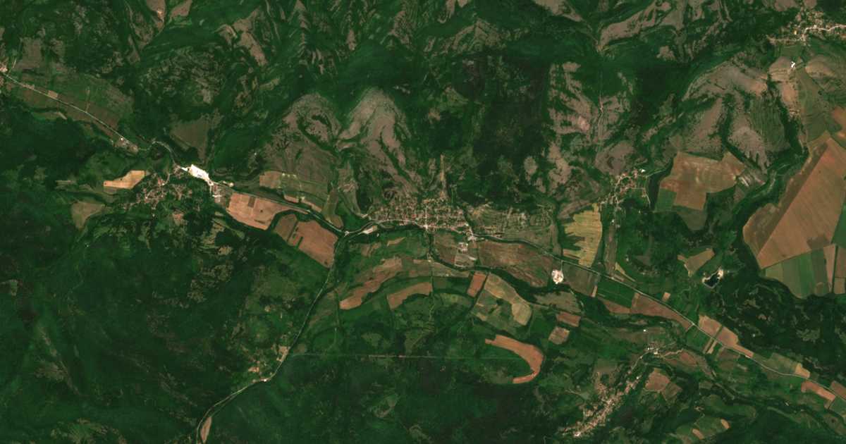 Satelitska karta: Belimel