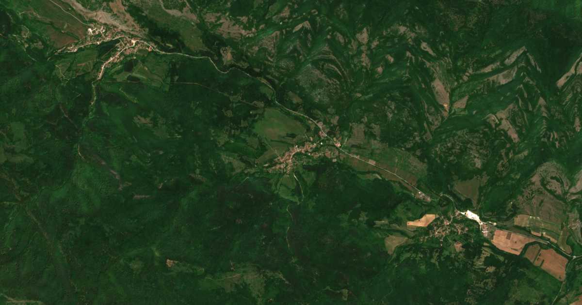 Satelitska karta: Gorna Luka