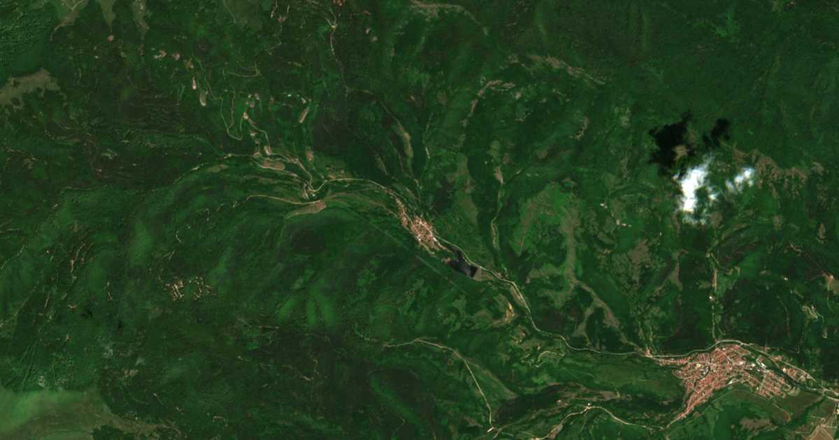 Satelitska karta: Martinovo