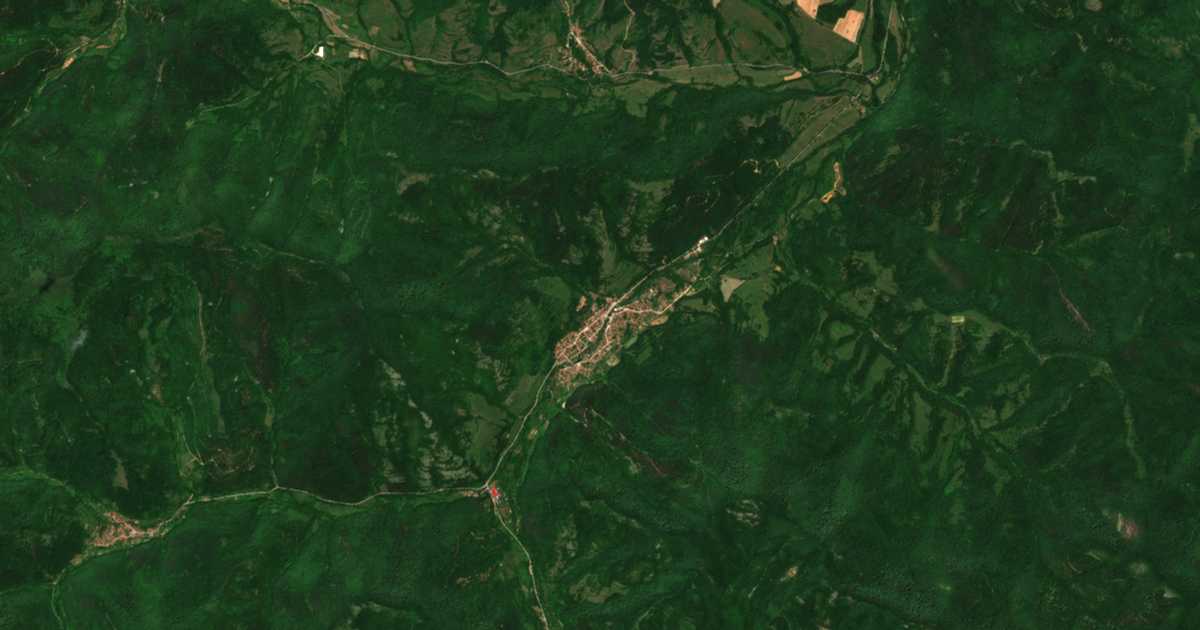 Satelitska karta: Govežda