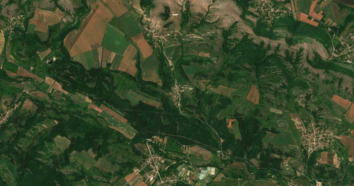 Satelitska karta: Vidlica