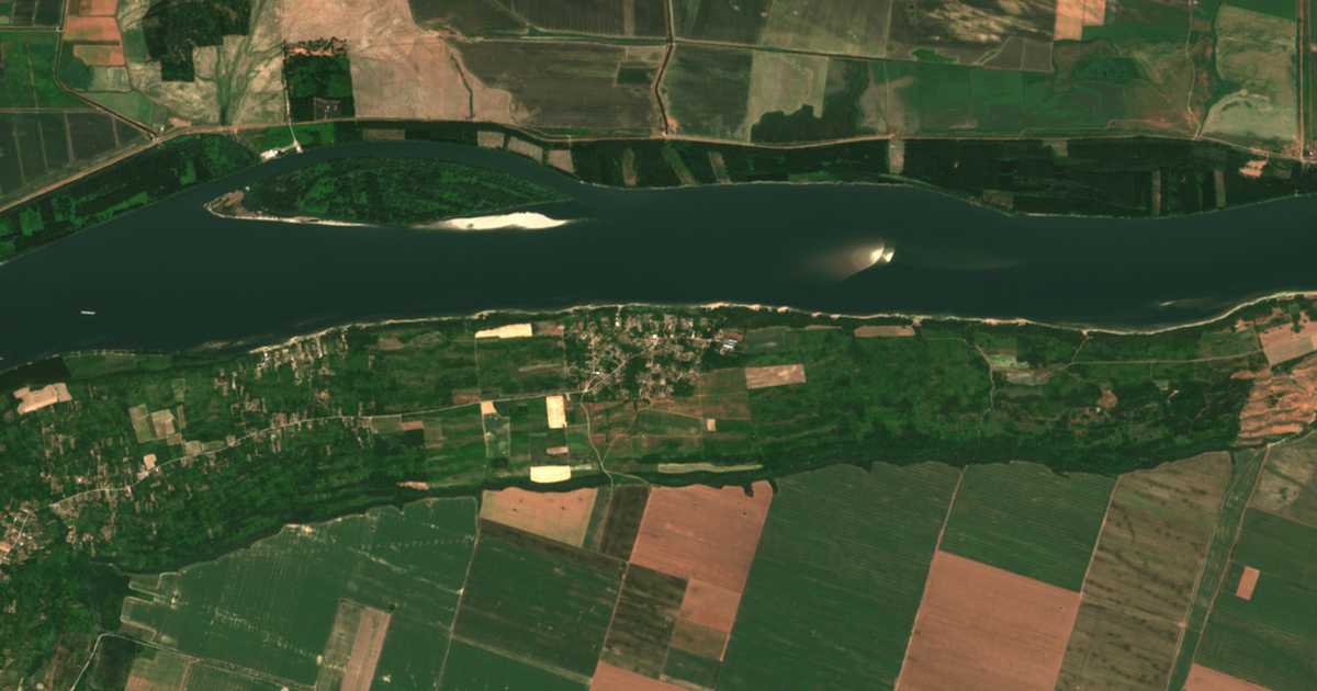 Satelitska karta: Dolno Linevo