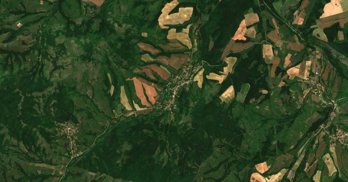 Satelitska karta: Čerkaski