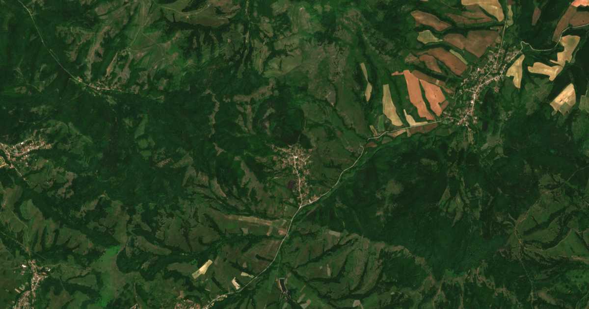 Satelitska karta: Draganica
