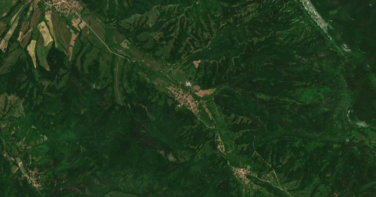 Satelitska karta: Gorno Ozirovo