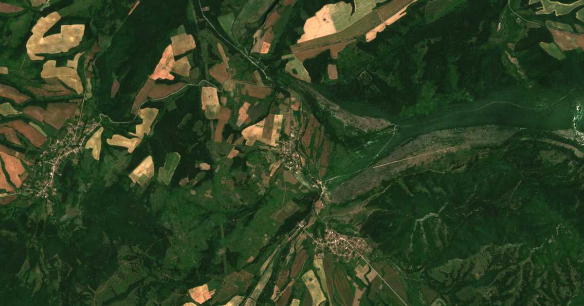 Satelitska karta: Stojanovo