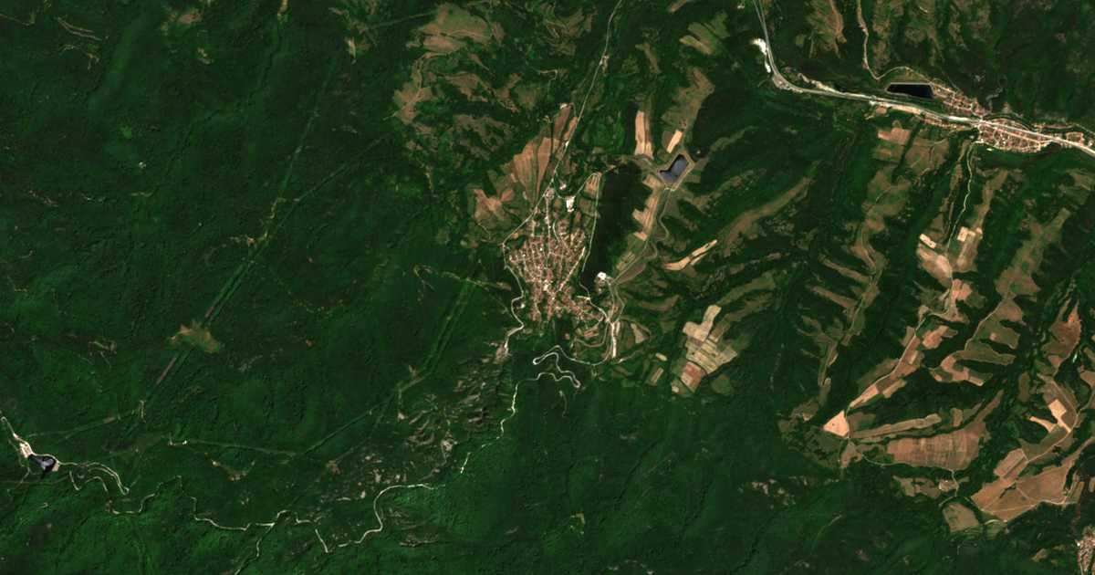 Satelitska karta: Sestrimo