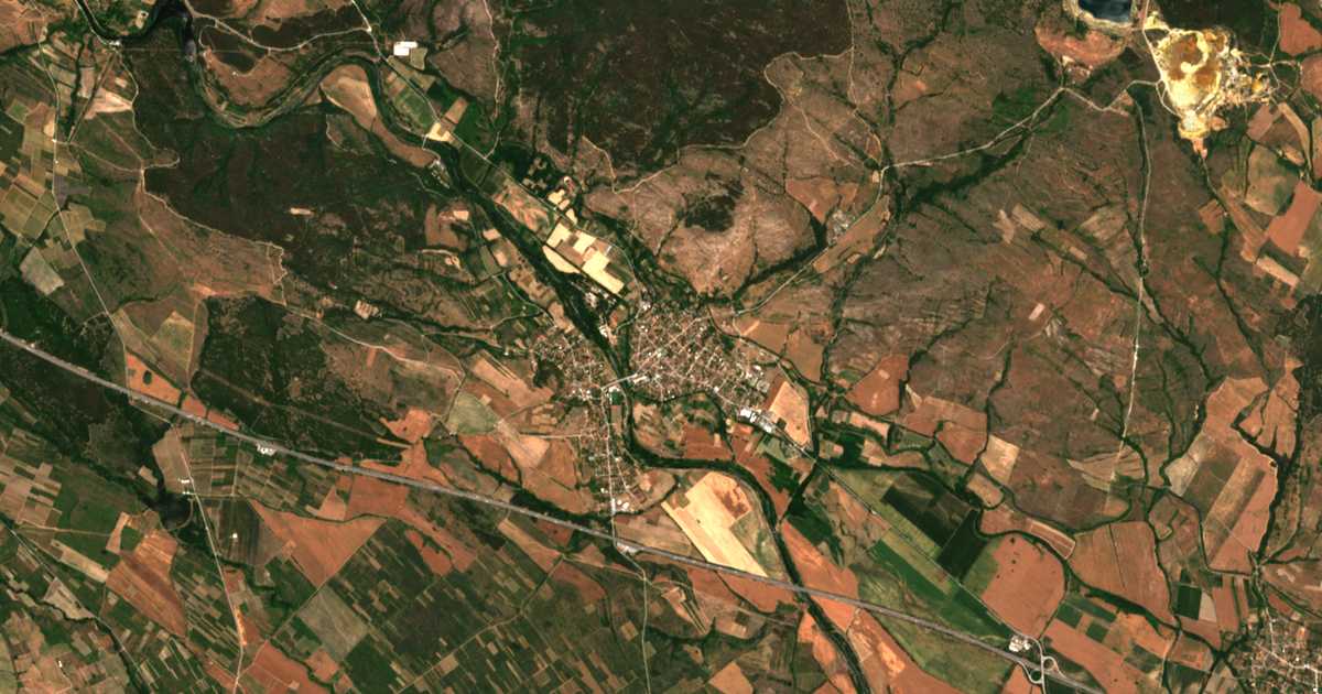 Satelitska karta: Kalugerovo
