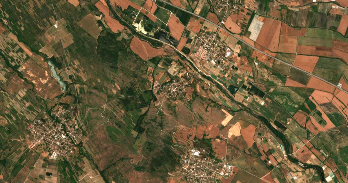 Satelitska karta: Pamidovo