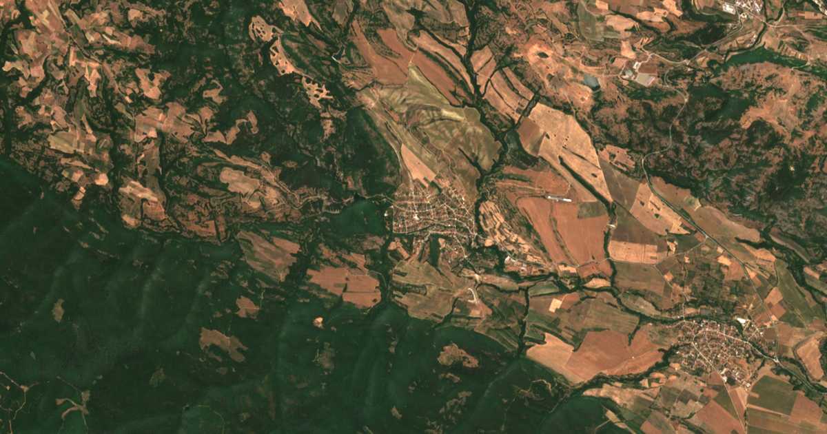 Satelitska karta: Banja
