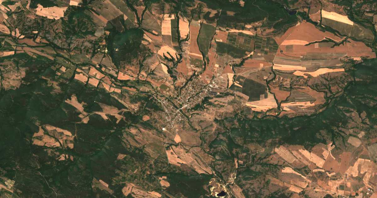 Satelitska karta: Popinci