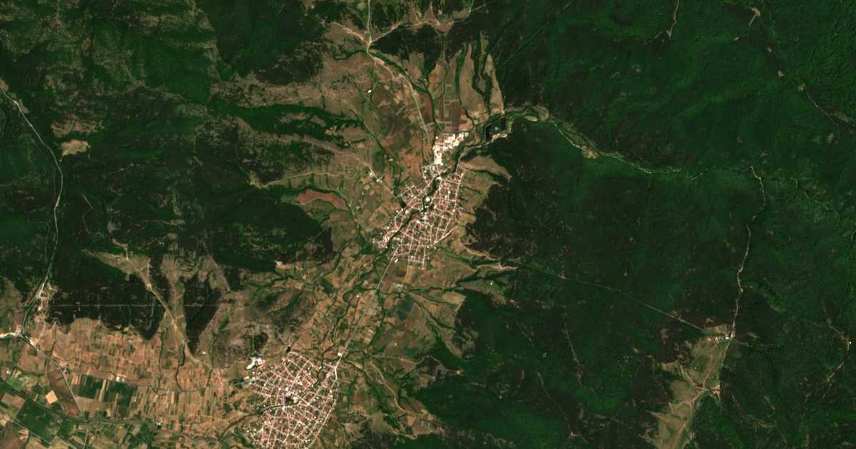 Satelitska karta: Dorkovo