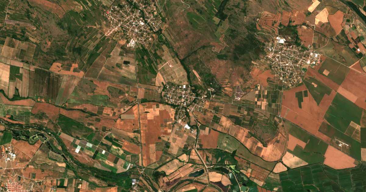 Satelitska karta: Bošulja