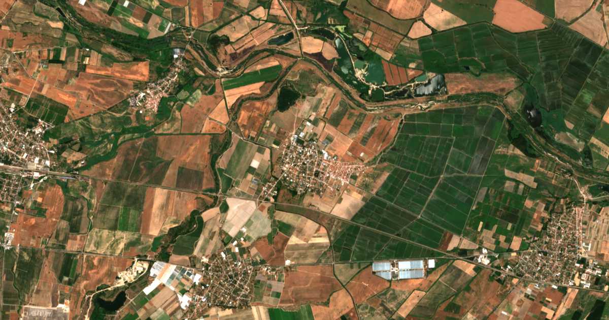 Satelitska karta: Kovačevo