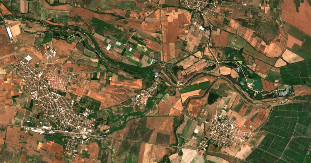 Satelitska karta: Zlokučene