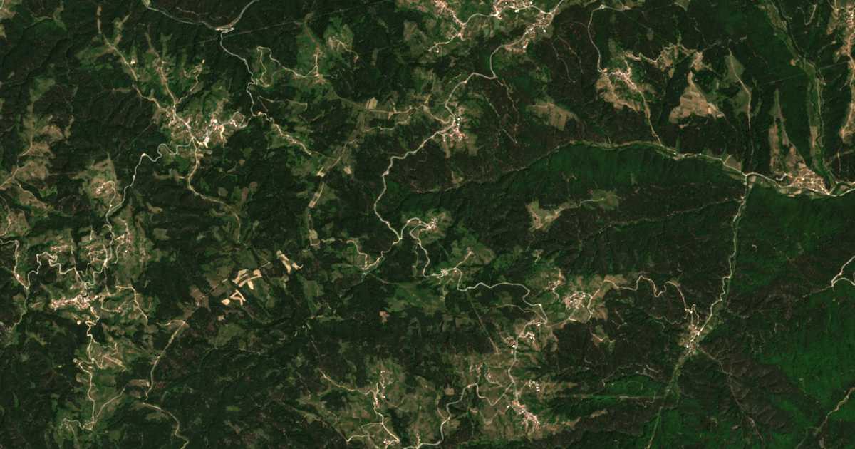 Satelitska karta: Butreva