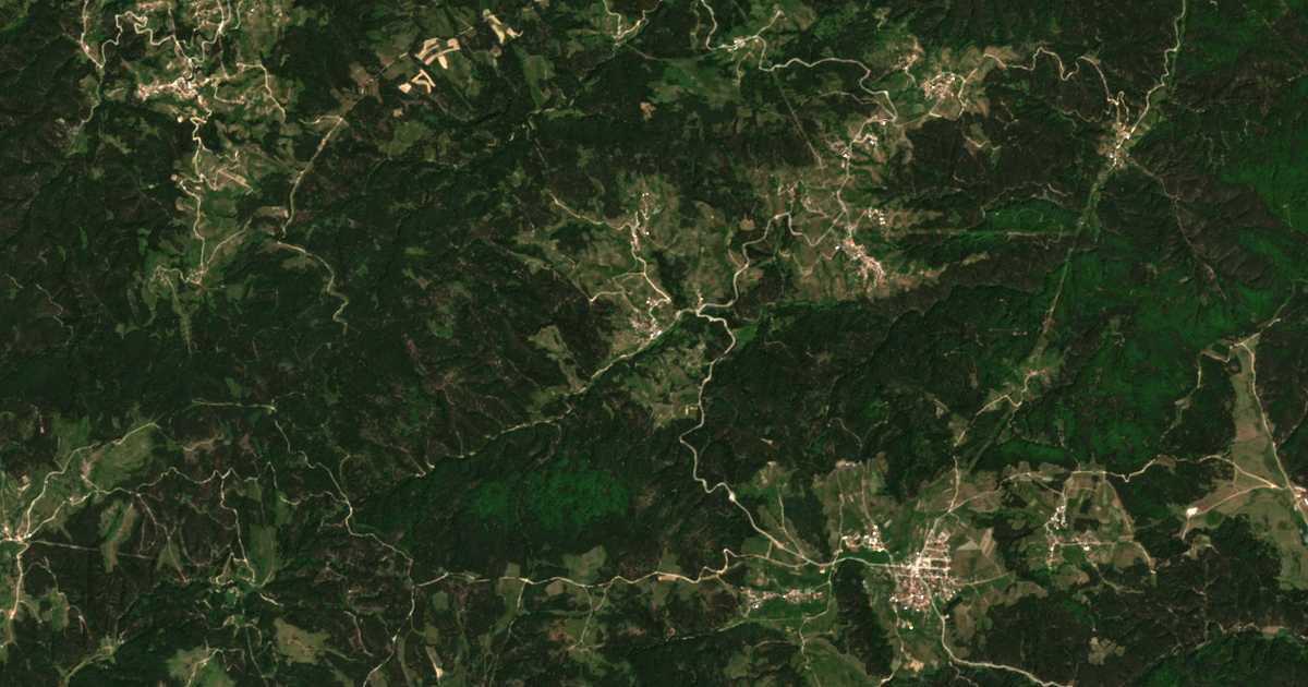 Satelitska karta: Čolakova