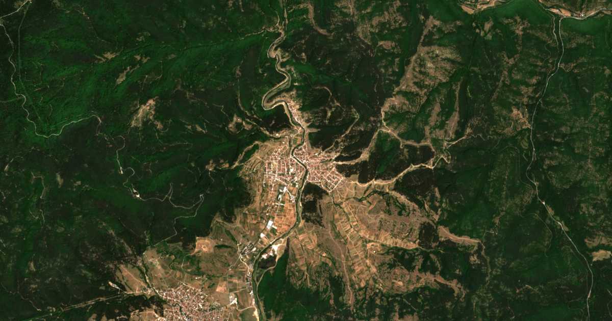 Satelitska karta: Draginovo