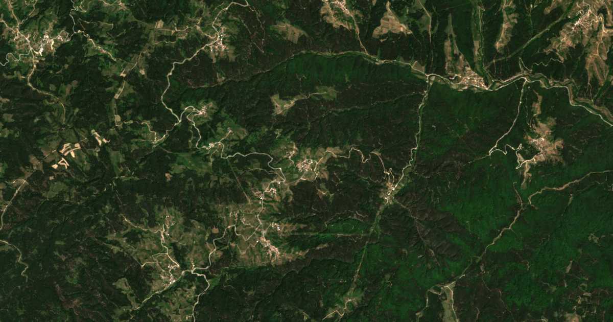 Satelitska karta: Gorna Dǎbeva