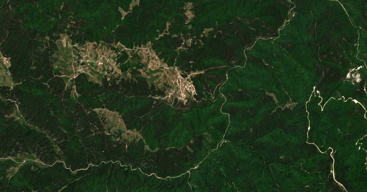 Satelitska karta: Graševo