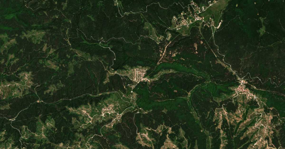 Satelitska karta: Pašovi