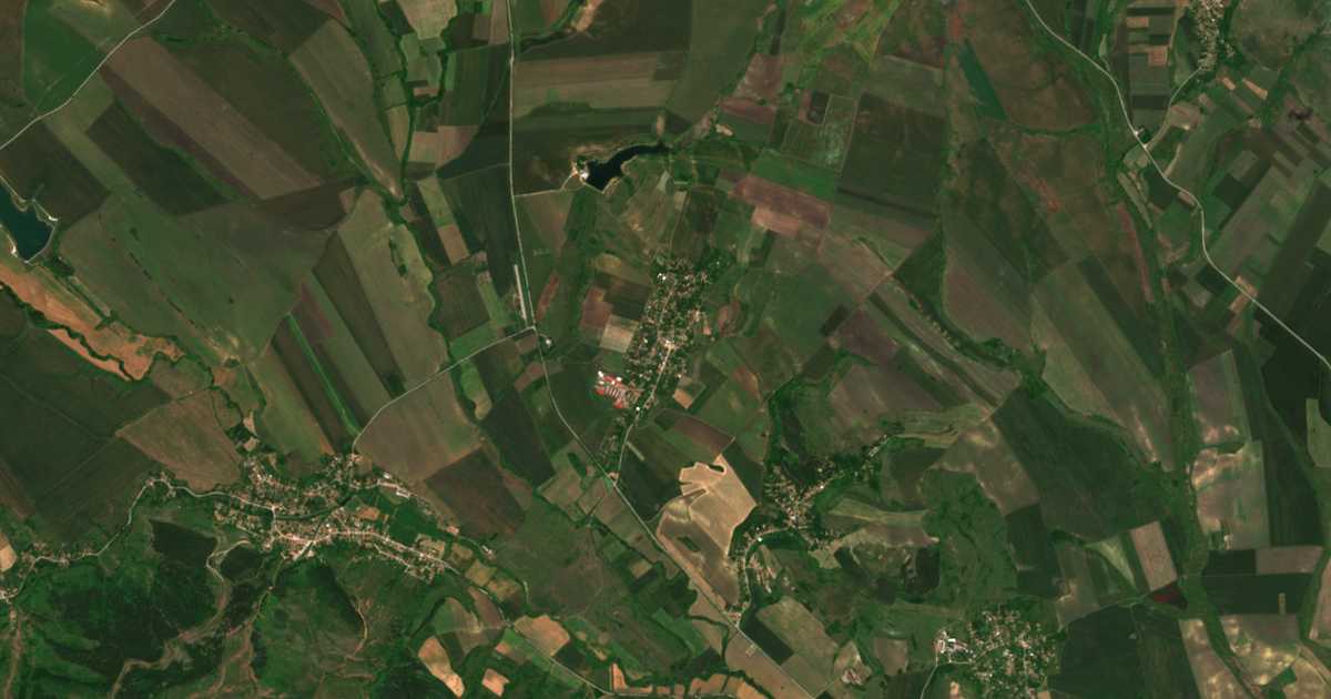 Satelitska karta: Slakovci