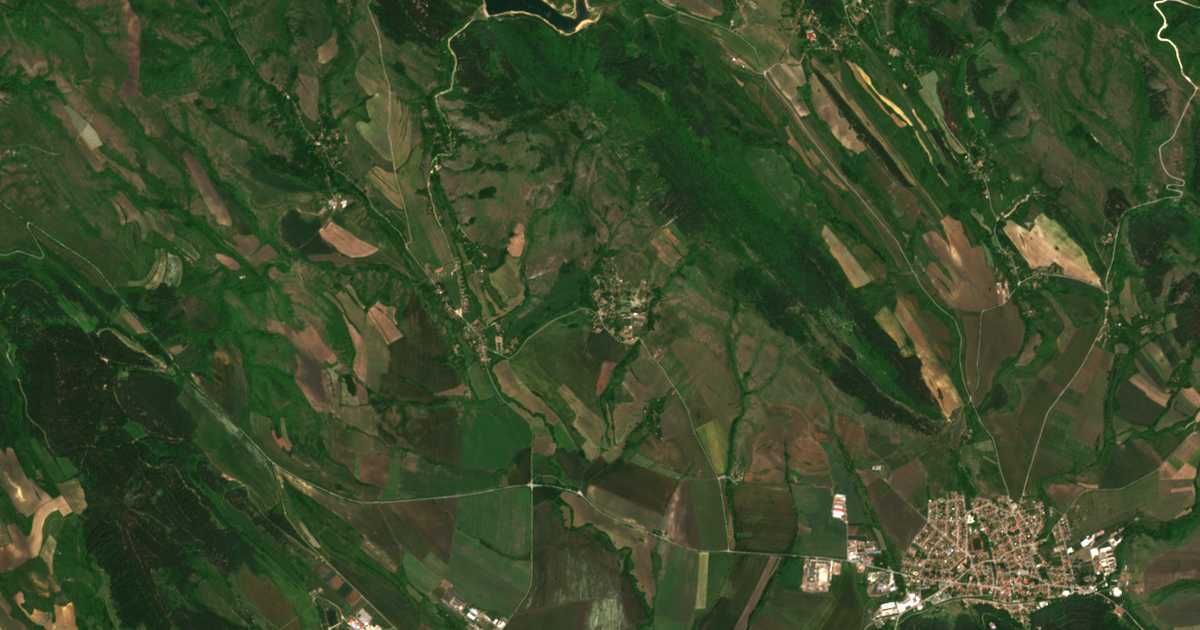 Satelitska karta: Vidrica