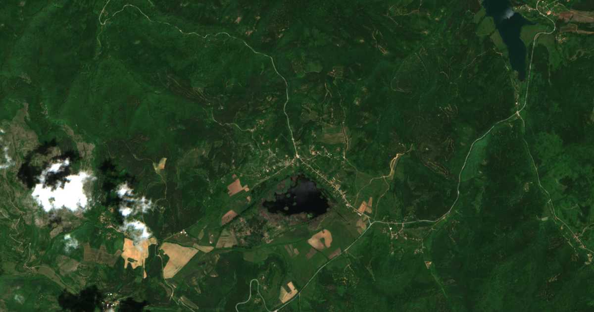 Satelitska karta: Bajkalsko