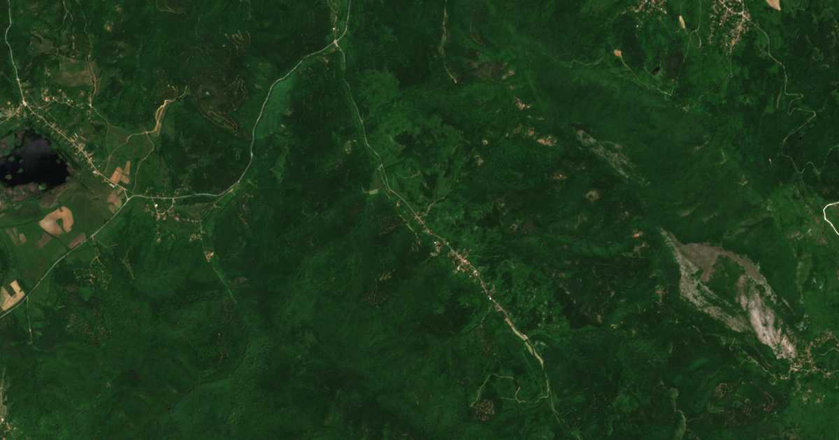 Satelitska karta: Ugljarci