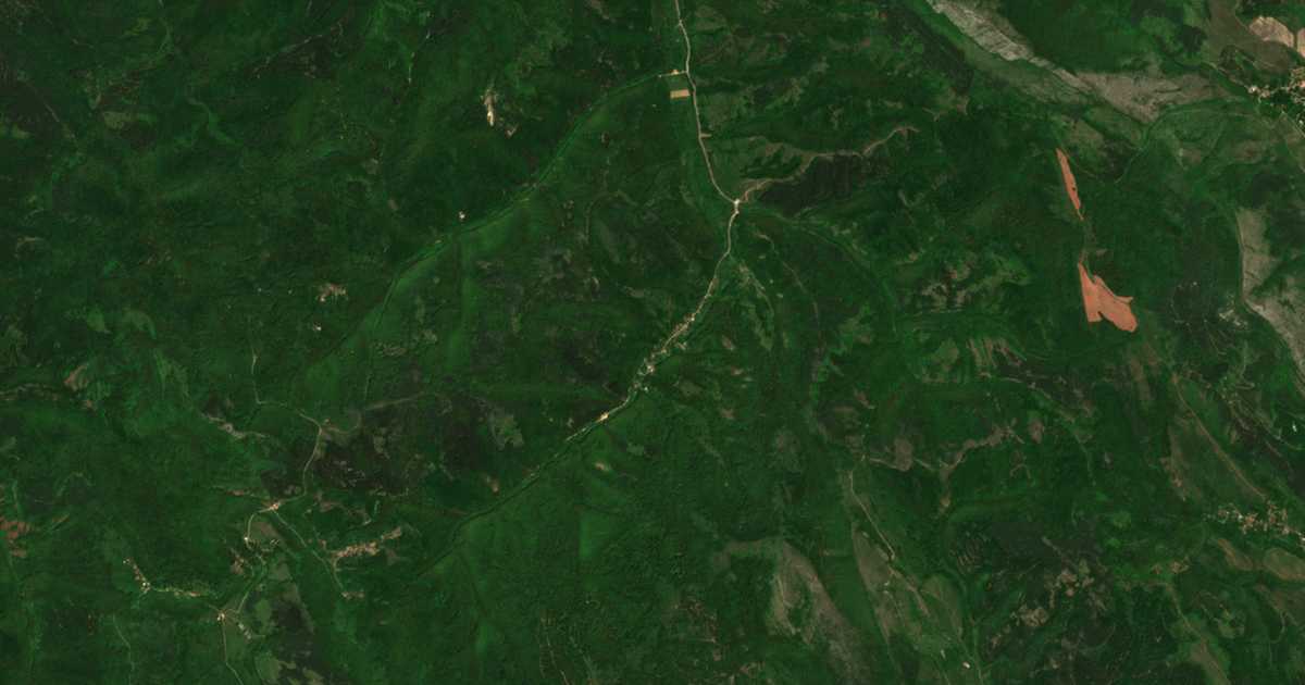 Satelitska karta: Milkjovci